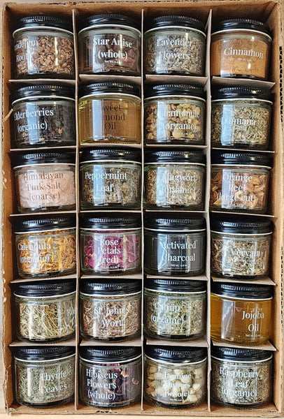 Zero Waste Apothecary Ingredient Advent Calender