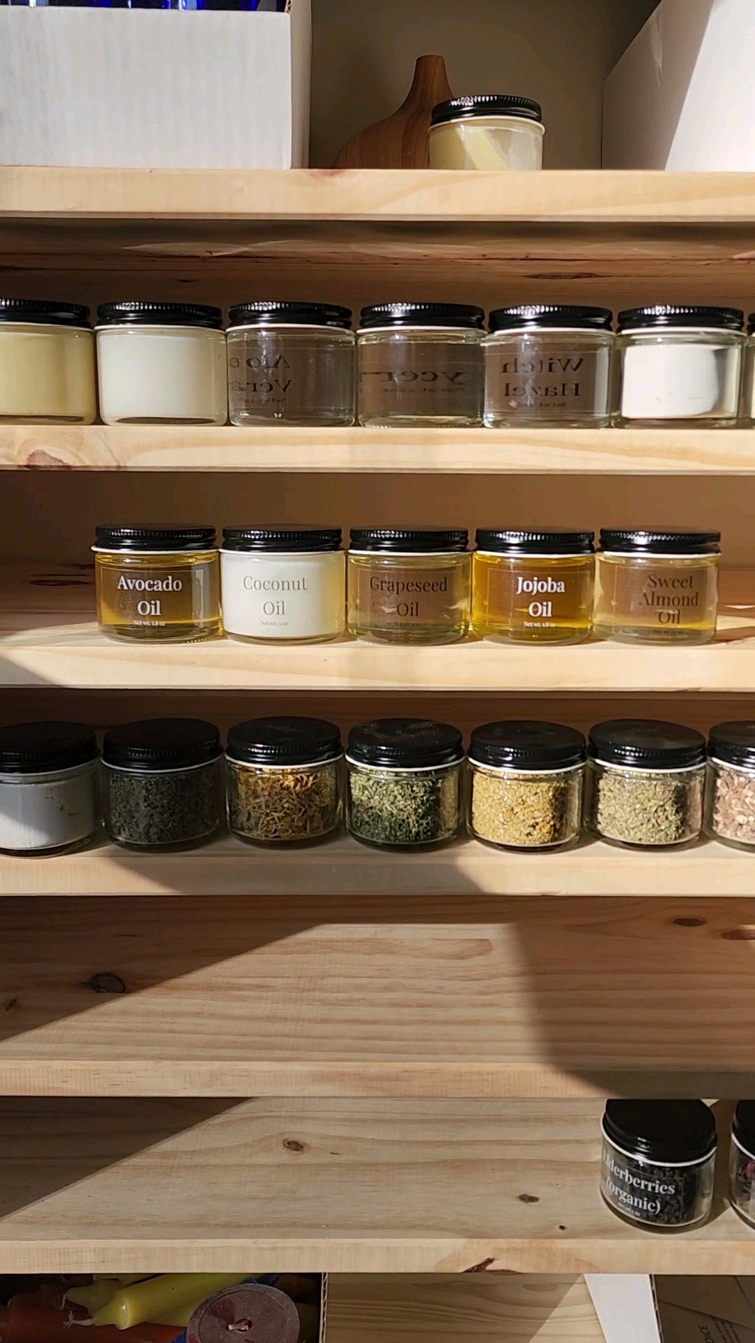 Carrier Oils (One of Each)